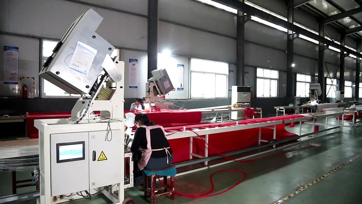 Polyester flat yarn dryer fabric roll for paper machine dryer sections